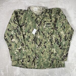 US Navy Nwu Type III Blouse Size Large Regular Ripstop Tactical Uniform‎ Camo
